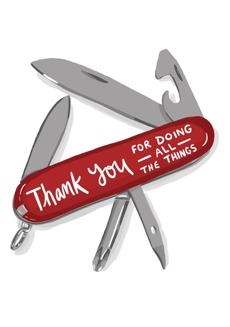Multi-Tool Appreciation Card