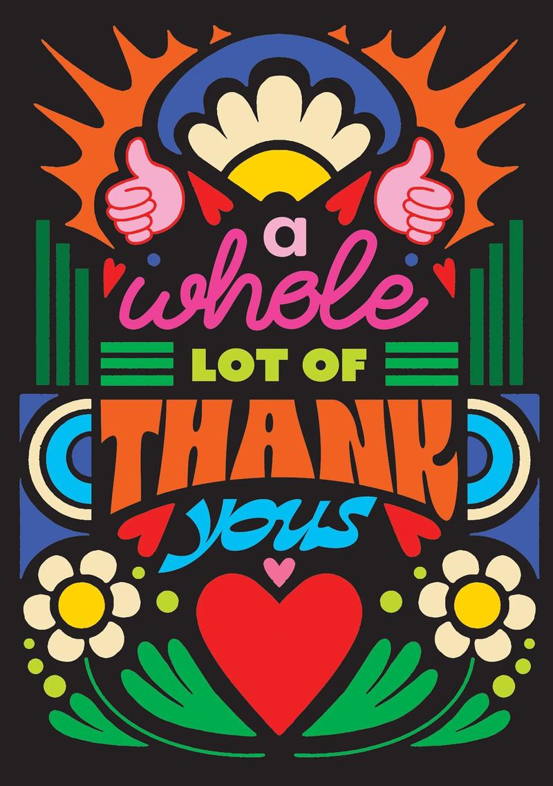 Whole Lot of Thank Yous Card